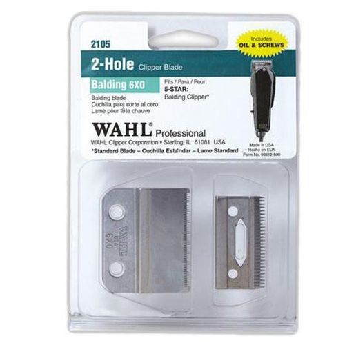 WAHL BALDING REPLACEMENT CLIPPER BLADE SET 2105-400 (NN)