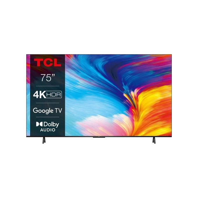 TCL 75 Inch Television 75P635 4K Smart UHD HDR Andriod Google TV 