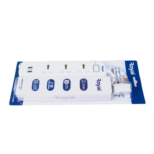 Royal 2-Socket Smart Surge Protector (R-203MS)