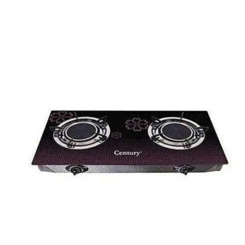 Century| CGS 201-B Glass Table Top Gas Cooker-(N)