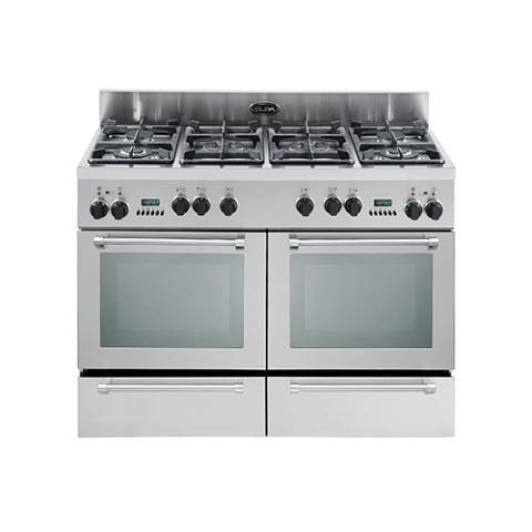 Elba Gas Cooker | 120cm 5 Gas Burners + Griddle + 2 Electric Oven -126PX8388