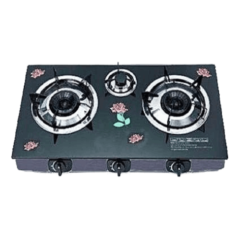 NEWCASTLE COOKING GAS | 3 BURNERS TABLETOP GAS COOKER - NC-8303