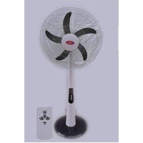 Ox 18-Inch Rechargeable Standing Fan With Remote Control