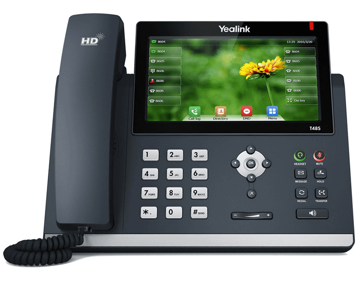 Yealink SIP-T48S Touchscreen Gigabit IP Phone