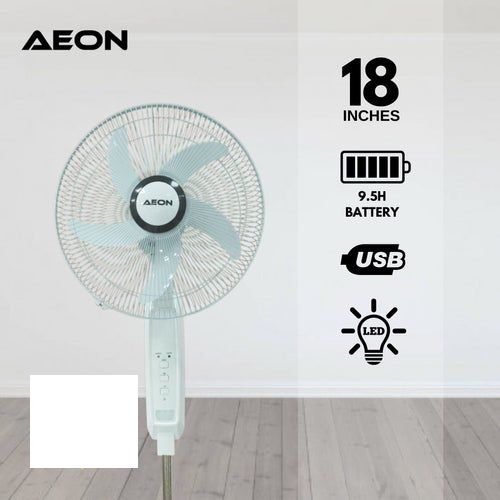 AEON FAN | AEON 18 Inch Rechargeable Standing Fan ARF-18B 40W