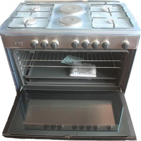 Glem 6 Burner (2+4) Gas Cooker with Oven | KT9621GI