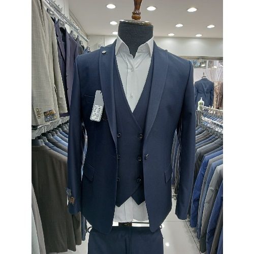 DARK BLUE TURKEY SUIT  (COMPLETE) | AVAILABLE IN ALL SIZES (DEJOS) (N)