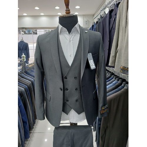 LIGHT GREY TURKEY SUIT  (COMPLETE) | AVAILABLE IN ALL SIZES (DEJOS) (N)