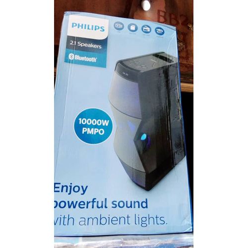 PHILIP RECHARGEABLE BT SPEAKER MMS220B 10000W