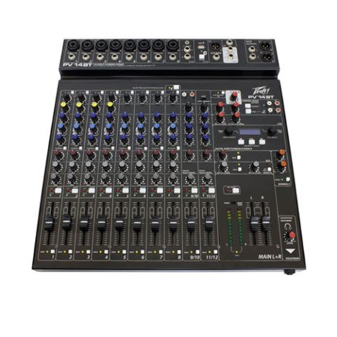 PV 14 BT Compact 14 Channel Mixer with Bluetooth