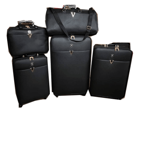 LUXURY 5 PIECE SET TRAVELLING LUGGAGES|BLACK
