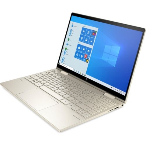 HP ENVY x360 Convert 13-bd0063dx (2-in-1) 13″ Touch-Screen Laptop – Intel Evo Platform Intel® Core™ i5-1135G7 up to 4.2 GHz– 8GB RAM, 256GB SSD, Wireless + Bluetooth , Intel® Iris® Xᵉ Graphics , Windows 10 – Pale Gold (PW)