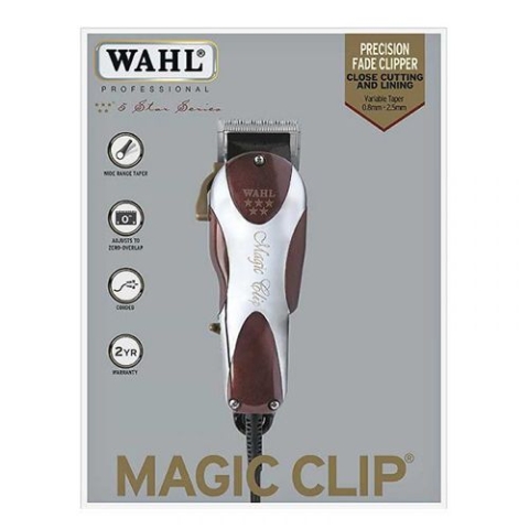 Wahl Professional 5 Star Magic Clip Precision Fade Hair Clipper with Zero Overlap Blades, Variable Taper Lever, and Texture Settings for Professional Barbers and Stylists - 8451-317H 