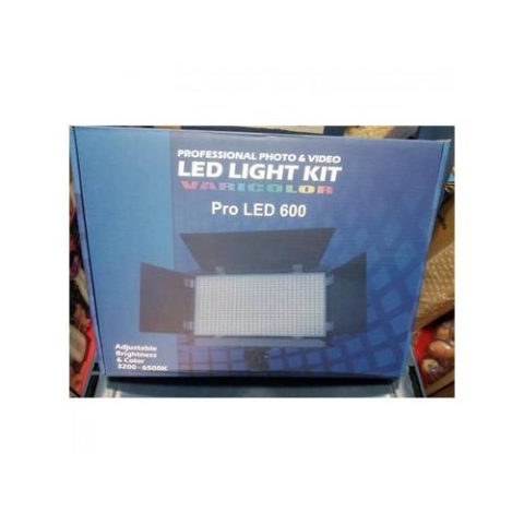 PROFESSIONAL PTOTO & VIDEO LED LIGHT KIT- SML LED 600 ( DAME)