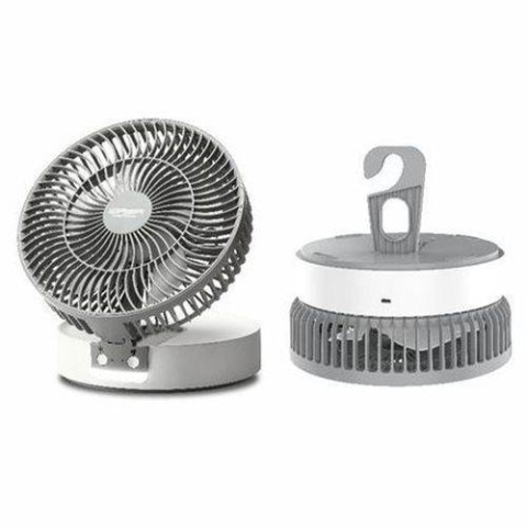 Qasa | 6 Inches Rechargeable Table Fan- (n)