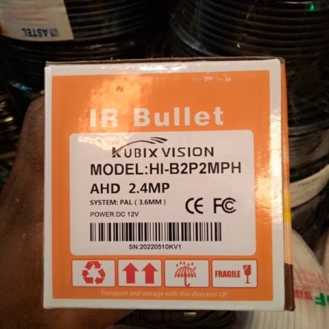 KUBIX IR BULLET OUTDOOR 2MP CCTV CAMERA