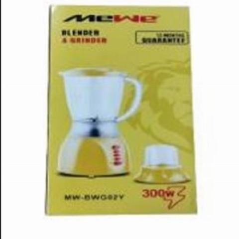 Mewe 1.5L Blender & 300ML Grinder Jar - MW-BWG02Y