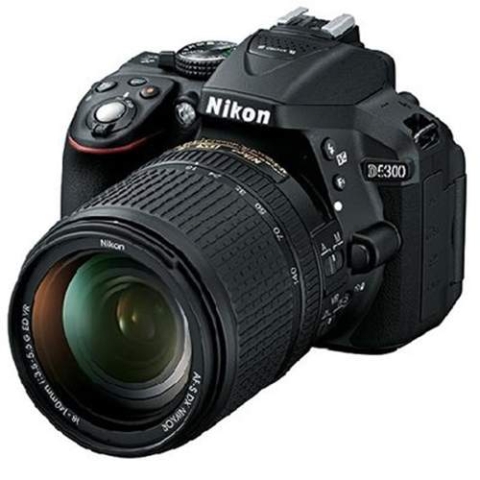 Nikon D5300 Camera Camera- Black With 18-55mm Zoom Lens