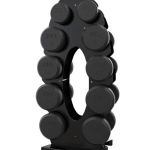 GATEGOLD FITNESS - Oval Shaped Dumbbell Rack (pl06)