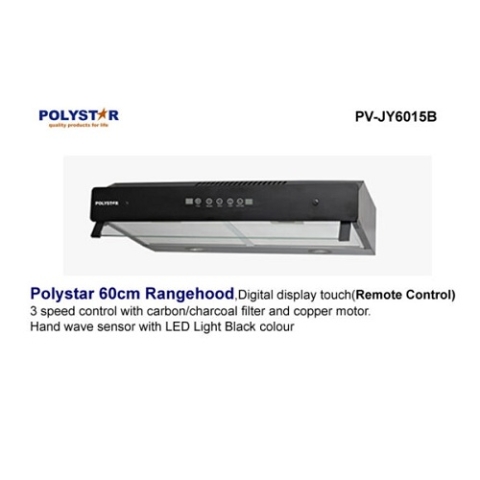 POLYSTAR 60CM RANGE HOOD – PV-JY6015B