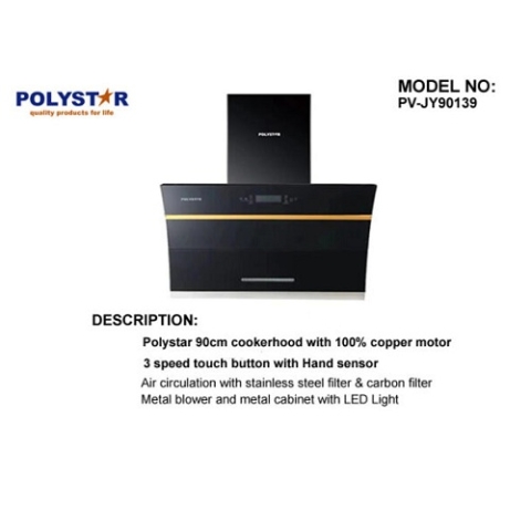 POLYSTAR 90CM RANGE HOOD – PV-JY90139