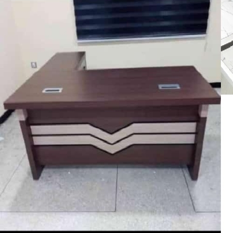 QUALITY DESIGNED 1.6 METER OFFICE TABLE WITH EXTENSION  - AVAILABLE (SAINT)