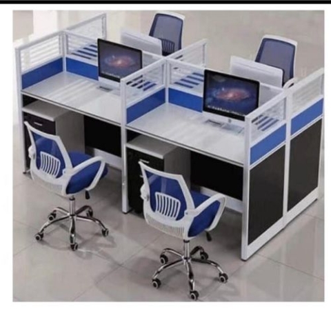 QUALITY DESIGNED 4 SEATERS WORK STATION  (OPIN)