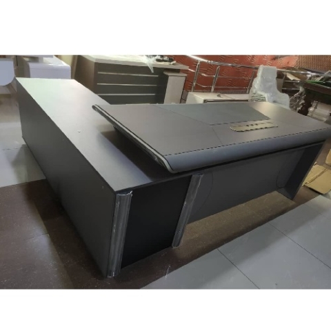 QUALITY DESIGNED GRAY OFFICE TABLE- AVAILABLE (AUFUR)