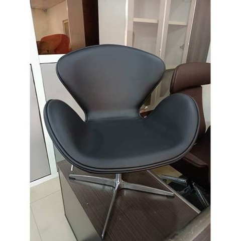 Stylish Black Office Visitor's Chair