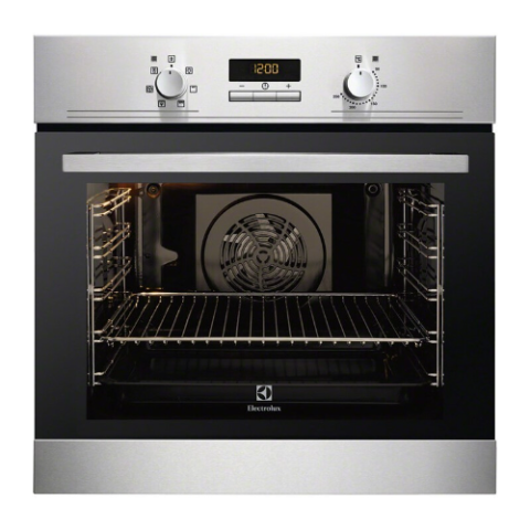 Electrolux Oven | EOB3400AOX Multifuction Built-in Electric Single Oven In Stainless Steel With Anti-fingerprint Coating