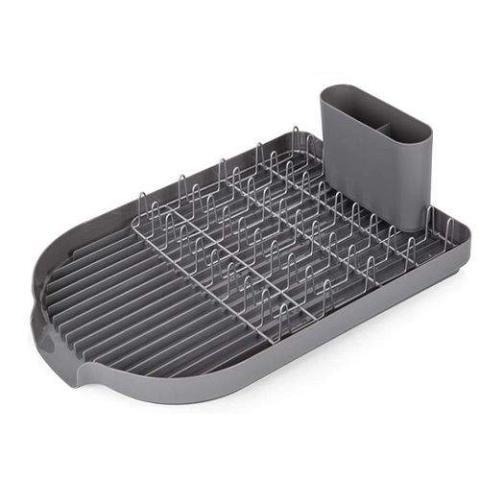 Tower | Compact Dish Rack With Cutlery Rack- (N)