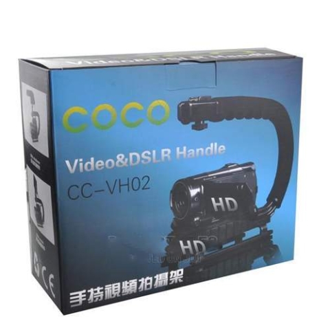 COCO PROFESSIONAL VIDEO & DSLR HANDLE CC-VHO2 (DAME) - Black