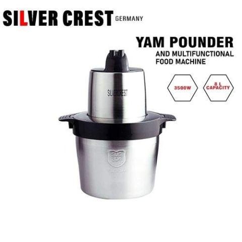 Silver Crest | 8Litres German Yam Pounder/food Processor-3500W- (N)