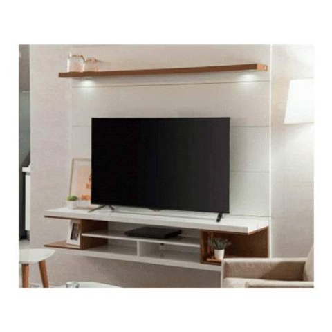 PROVINCIA TV STAND|HOME AXEL 1.8 WALL UNIT WHITE GLOSS/NATURAL|PROTVSTANDPA26352