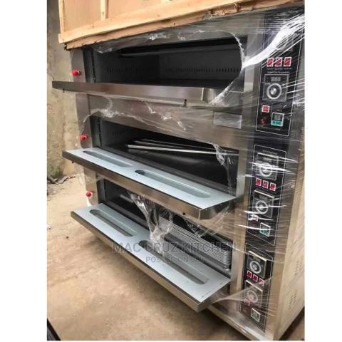 INDUSTRIAL BAKING STEAM OVEN |9 TRAYS| (LZ)