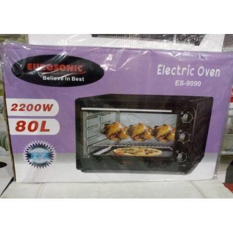 Eurosonic Table Top Large Capacity Electric Oven 80 Liters [N]
