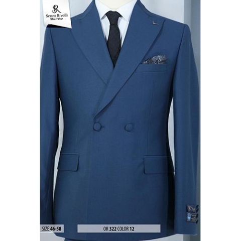 CLASSIC MEN 2 PIECE SUIT|BLUE(AVAILABLE IN ALL SIZES)