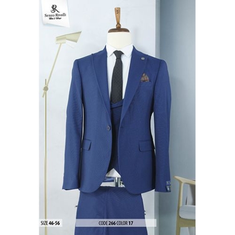 Haokadun Royal Blue Tuxedo Suit