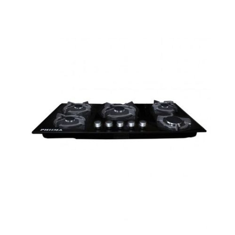 Phiima 90Cm 5 Gas Burner Ceramic Gas Hob