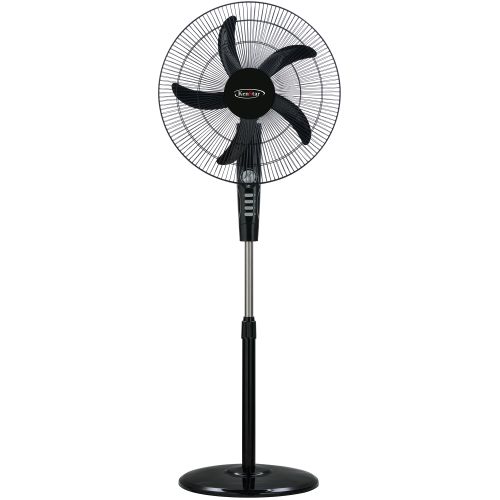 Kenstar 18″ inches Rechargeable Standing Fan (KS-18RE) – Black Finish