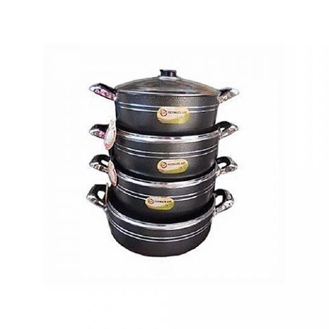 Ultimate Ash 4 Set Non Stick Pots -26,28,30,32CM