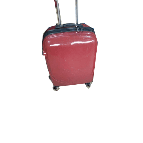 SINGLE PIECE TRAVELLING LUGGAGE RED 