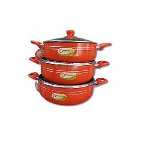 Ultimate Ash 6 Pcs Non Stick Cookware Set