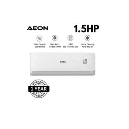 AEON 1.5HP SPLIT AIR CONDITIONER  R410 ASA12DGO