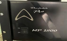 WHARFEDALE AMPLIFIERS MP-1800 PRO