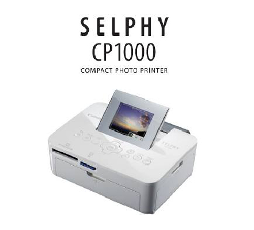 CANON PROFESSIONAL PHOTO PRINTER SELPHY CP1000 - Black