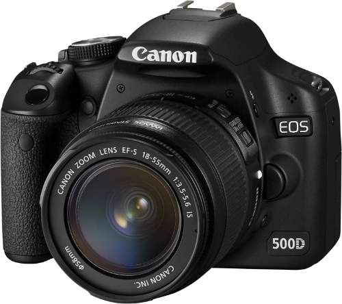 CANON PROFESSIONAL DIGITAL SLR EOS500D CAMERA 18-55MM (DAME) 