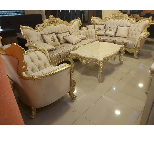 COMPLETE QUALITY OF SOFAS SET WITH DINING SET (FIKLA)