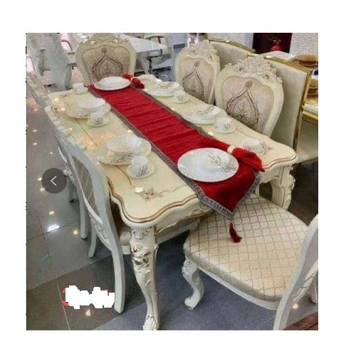 QUALITY DESIGNED  CREAM DINING SET - AVAILABLE (SOFU) 