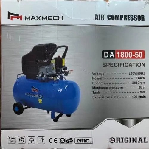 MAXMECH AIR COMPRESSOR DA-1800-50 